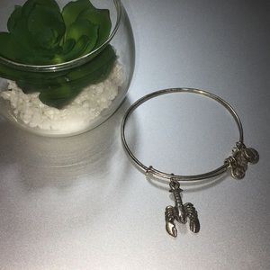 Lobster charm Alex and Ani bracelet